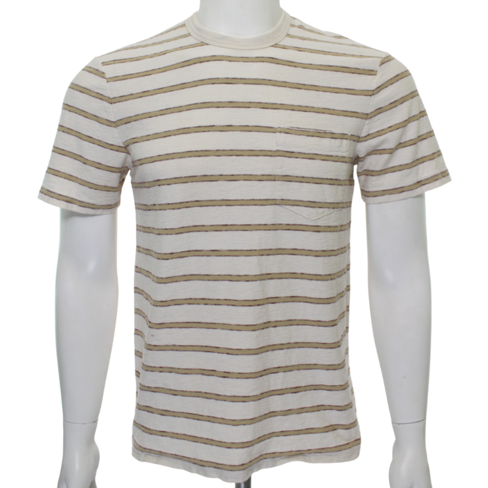 James Perse Slim Striped T Shirt Cotton Short Sleeve